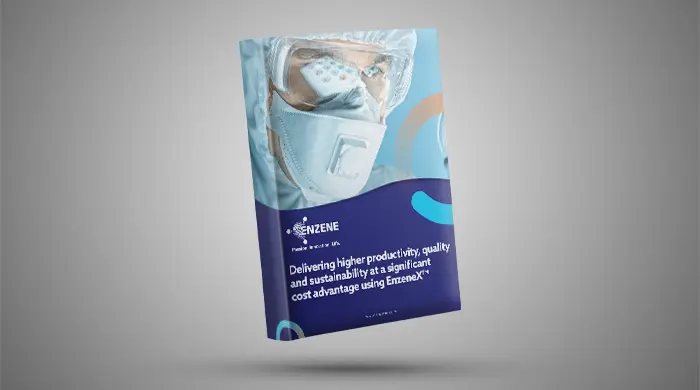 EnzeneX®: Our fully connected continuous manufacturing (FCCM™) platform Higher productivity. Better quality. Sustainable manufacturing at a significant cost advantage.