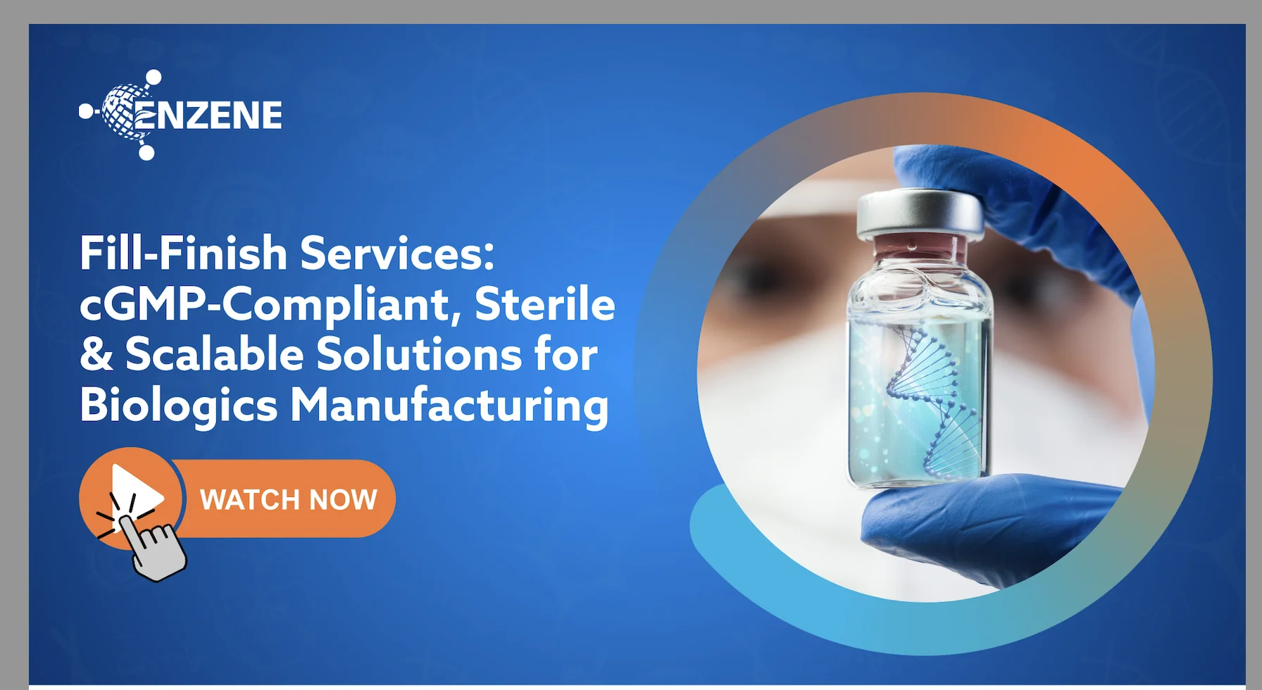 Enzene’s fill-finish services