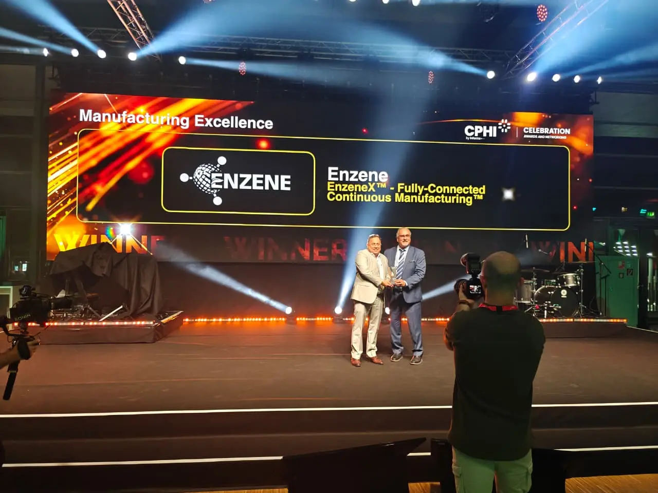 Enzene wins CPHI manufacturing excellence award
